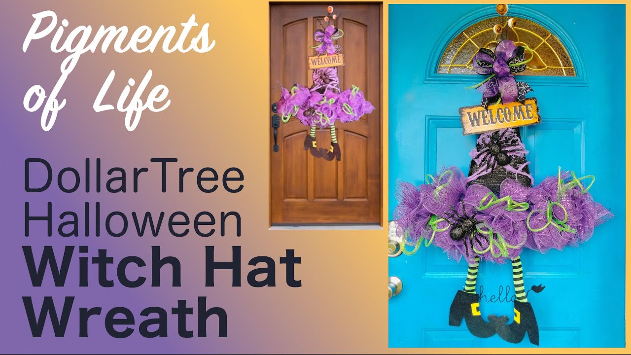 Dollar Tree DIY Witch Hat