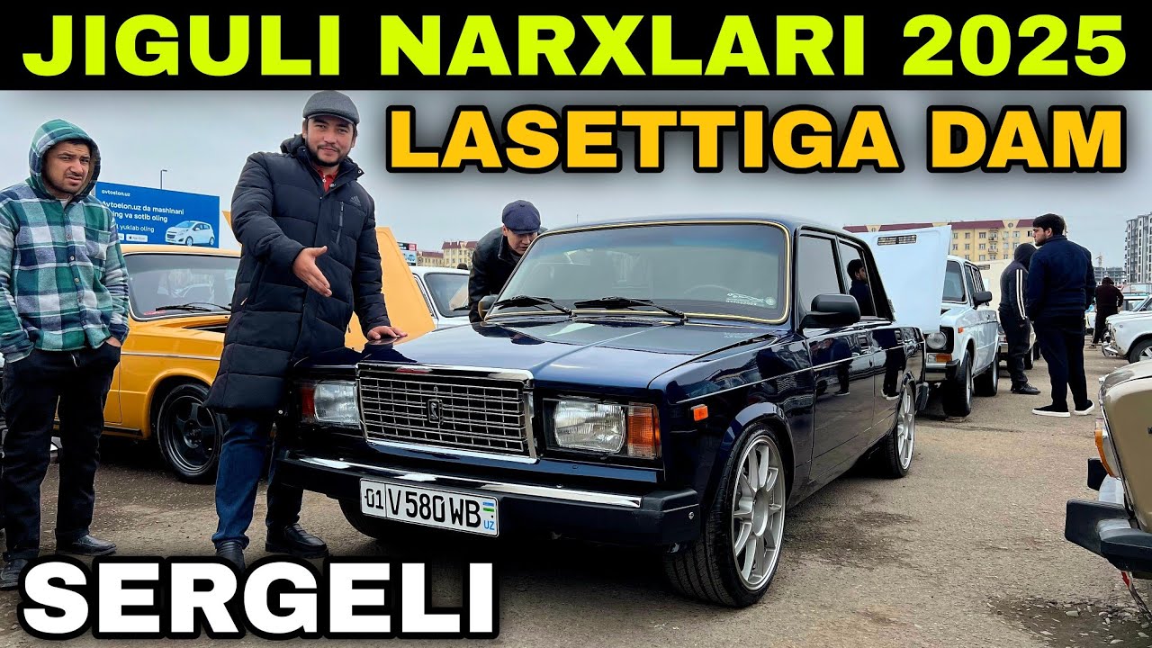 JIGULI NARXLARI SERGELI MOSHINA BOZORI 2025 Жигули нархлари 2025