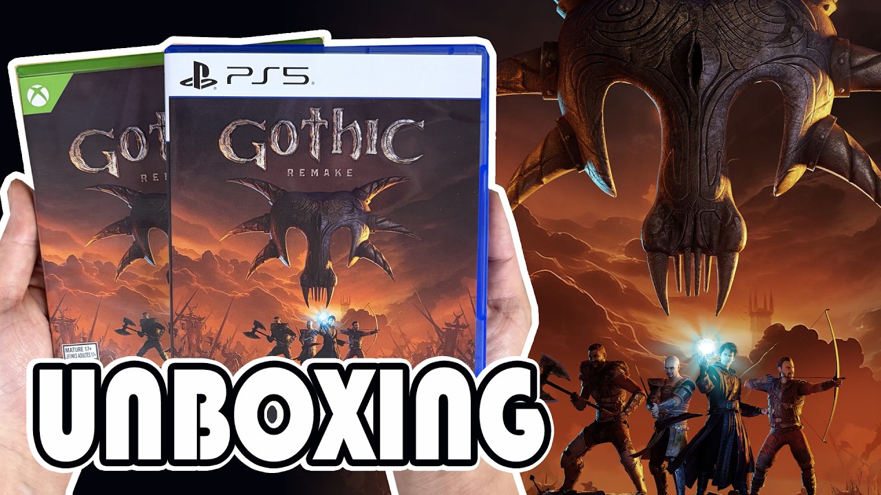 Распаковка Gothic 1 Remake (PS5 / Xbox Series X)