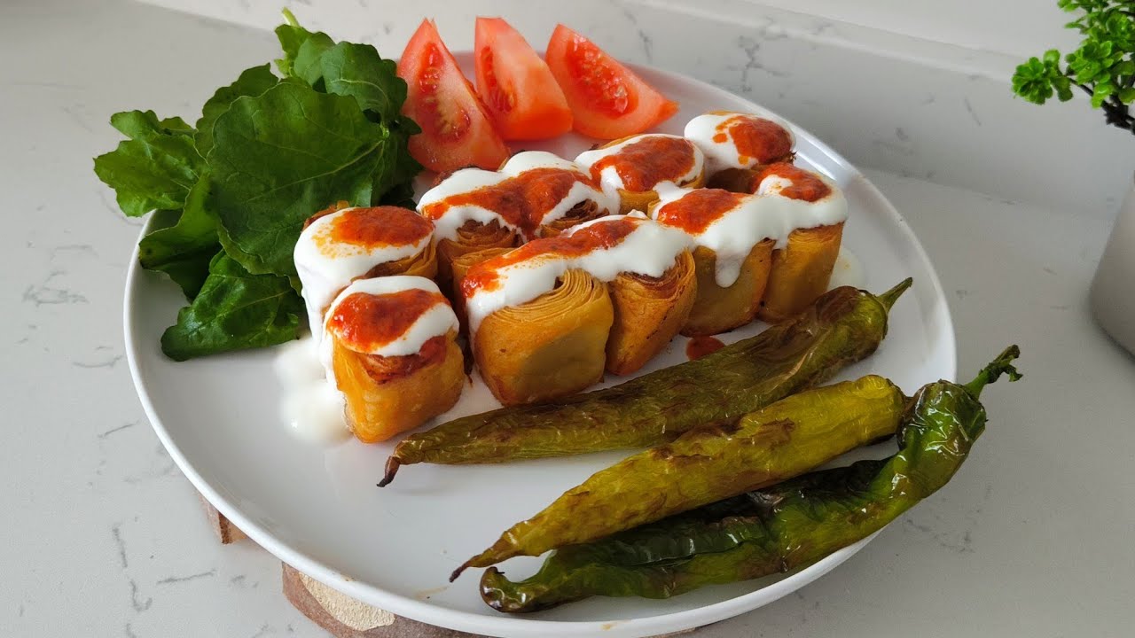 Şipşak hazır ✅ Hazır yufkadan kolay beyti kebabı tarifi✅