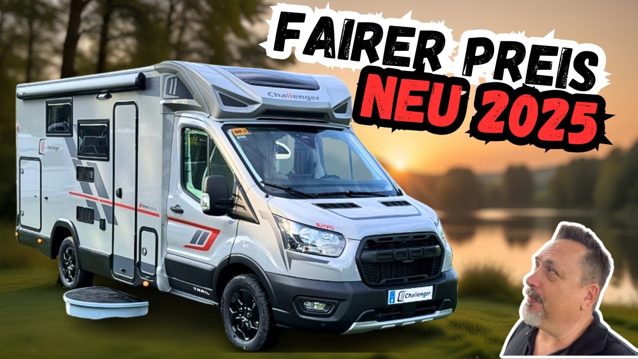 NEUES Ford Wohnmobil Challenger S215 💥 Preis & Leistung Interessant