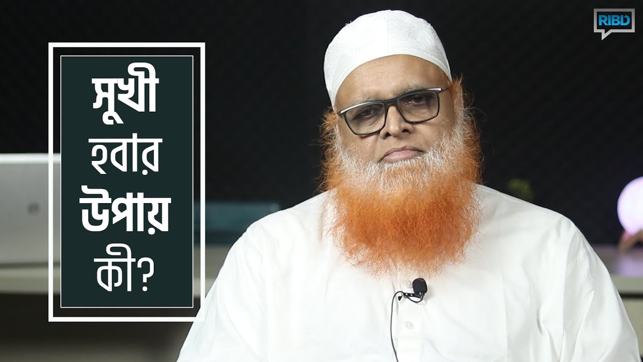 সুখী হবার উপায় কী? মাওলানা আবুল বাশার মুহাম্মাদ সাইফুল ইাসলাম