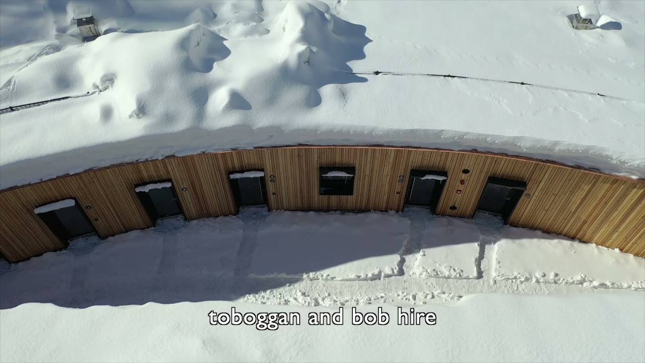 Naturcamping L&auml;rchwiese Winteraufnahme