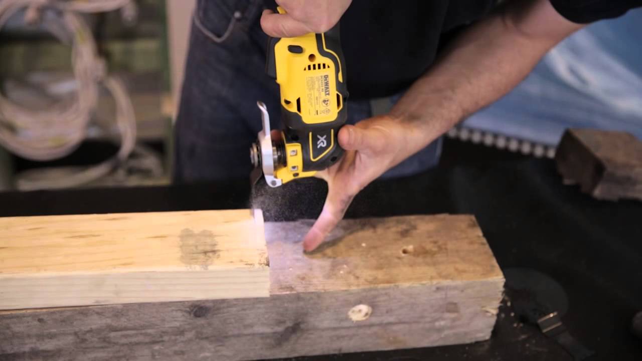 De WALT Brushless Cordless MULTITOOL