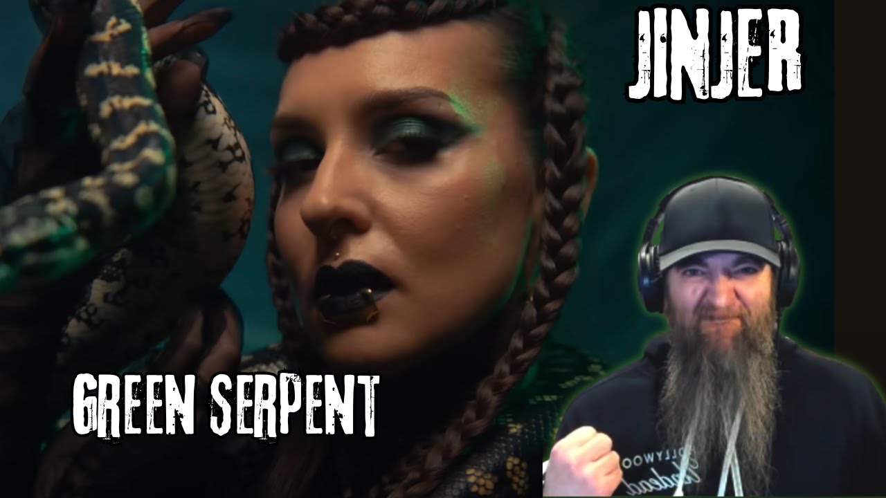 JINJER - Green Serpent MUSIC VIDEO REACTION!
