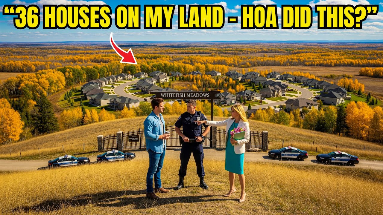HOA Karen построила 36 домов на моей земле — поэтому я закрыла ворота и вручила всем документы о ...