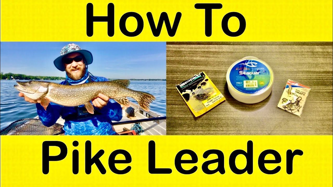 How To build a FLUOROCARBON Leader for PIKE Fishing!