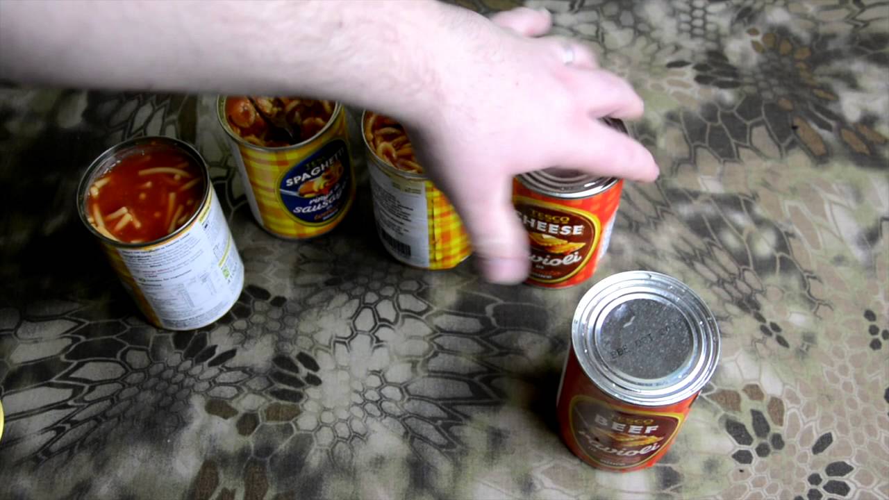 Konzervy z Tesca:  porovnanie