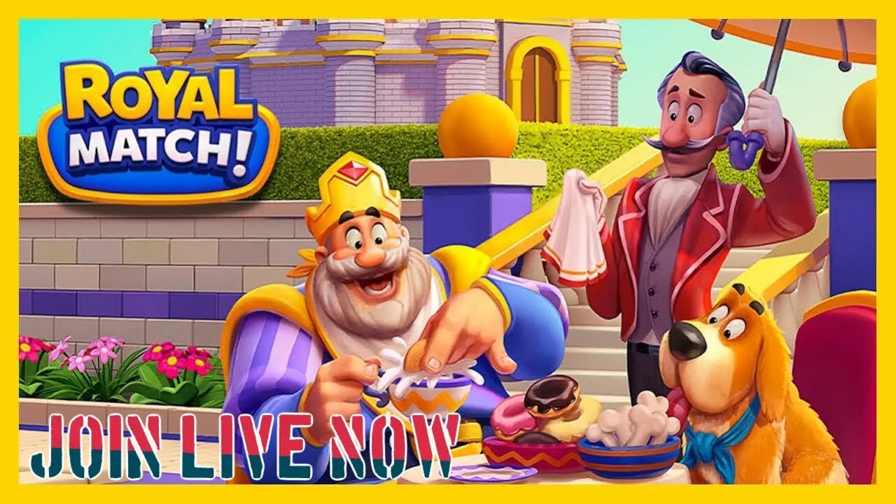 ROYAL MATCH GAMEPLAY WALKTHROUGH LIVE 