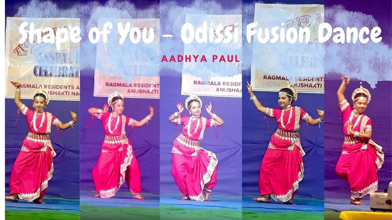Odissi Classical Fusion Dance | Shape of You Odissi Fusion | Choreography & Dance by Aadhya Paul