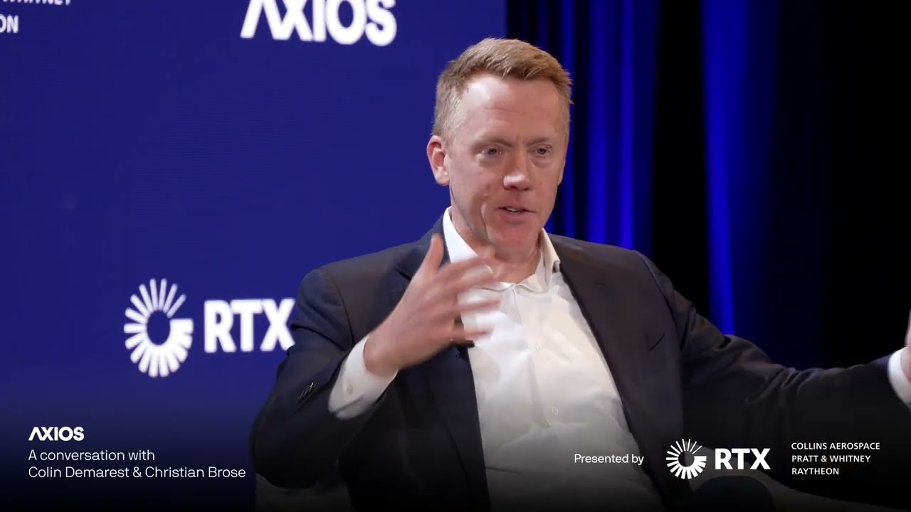 Axios’ Colin Demarest in conversation with Anduril Industries’ Christian Brose