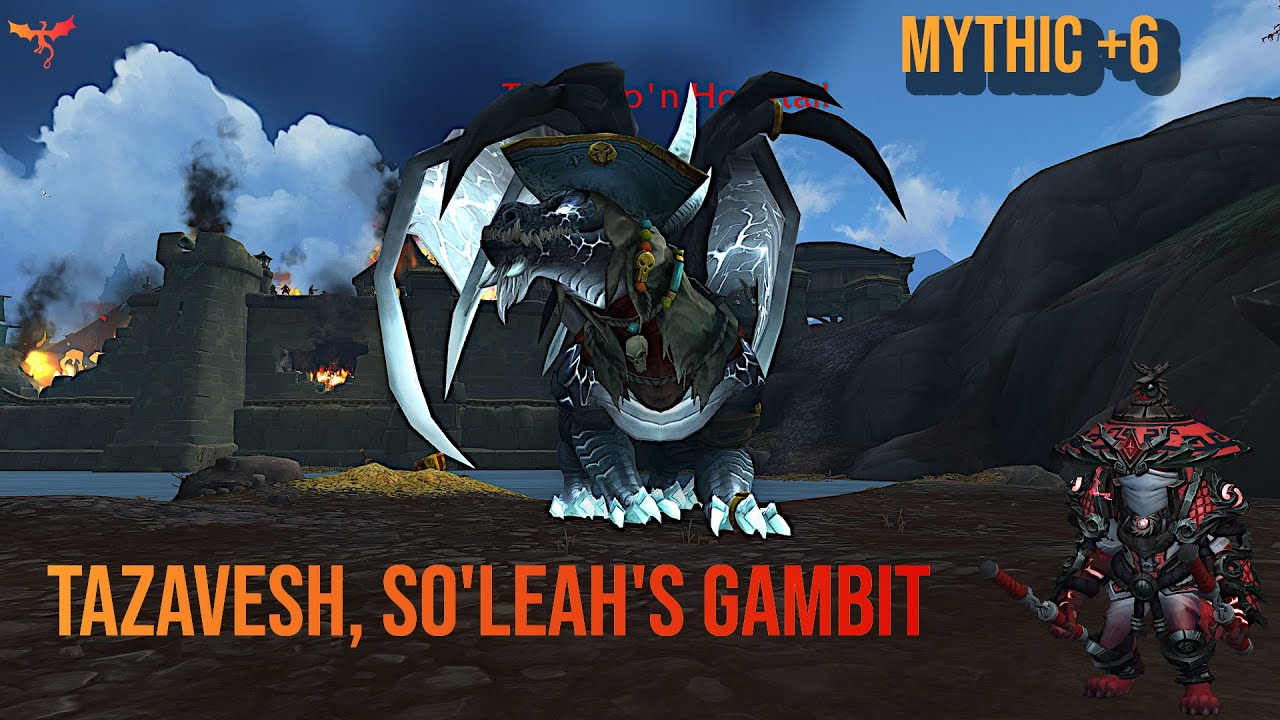Mythic+ 6 So’leah’s Gambit (Tazavesh) – Xal’atath’s Bargain: Pulsar Affix | The War Within S3”
