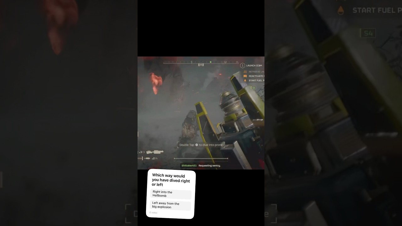 When You Pick The Wrong Way #helldivers2 #helldivers #helldivers2gameplay #hd2 #gameplay #gaming