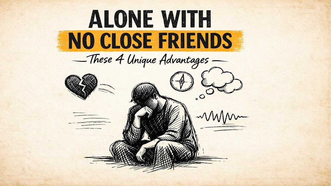 If You Have No Close Friends, You Have These 4 Unique Advantages