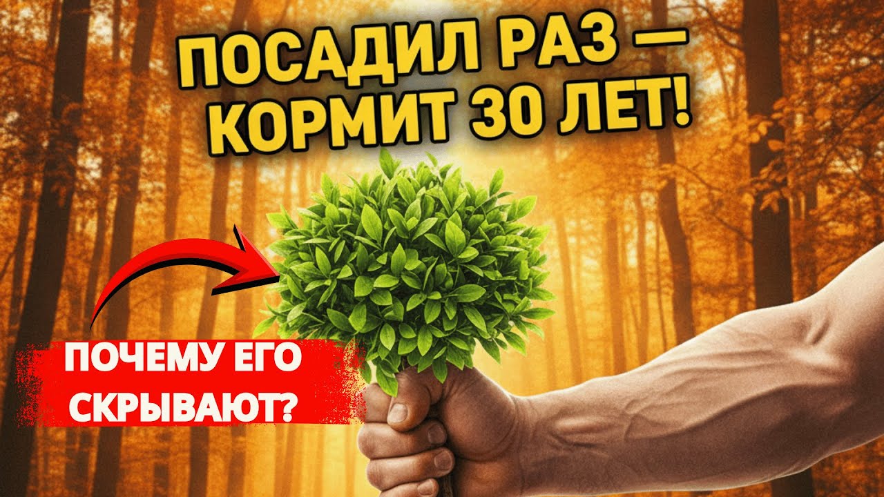 Почему запретили семена растения, которое растёт само и кормит без конца? | забытая кухня