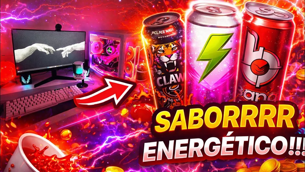 UM VICIOOOO!! GAME PLAY+SABOR ENERGÉTICO!!!🥵🤣🤣🤣
