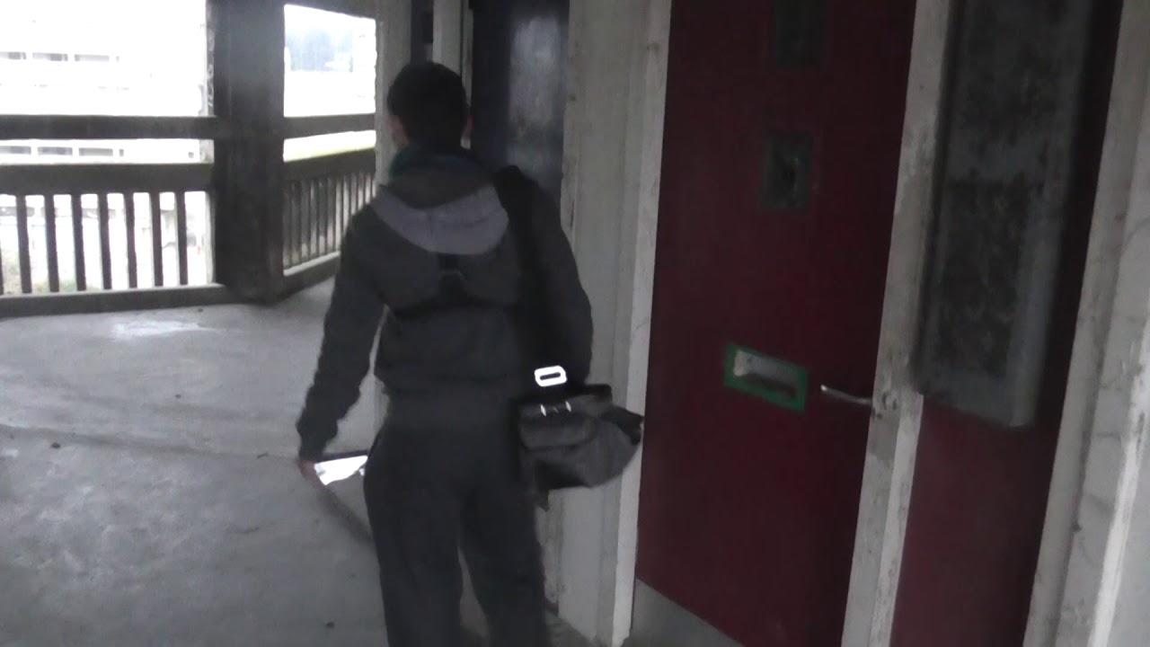 URBEX UK: Paranormal Activity Or Just Wind At Park Hill Estate? - Britain's Decays Urban Explorers
