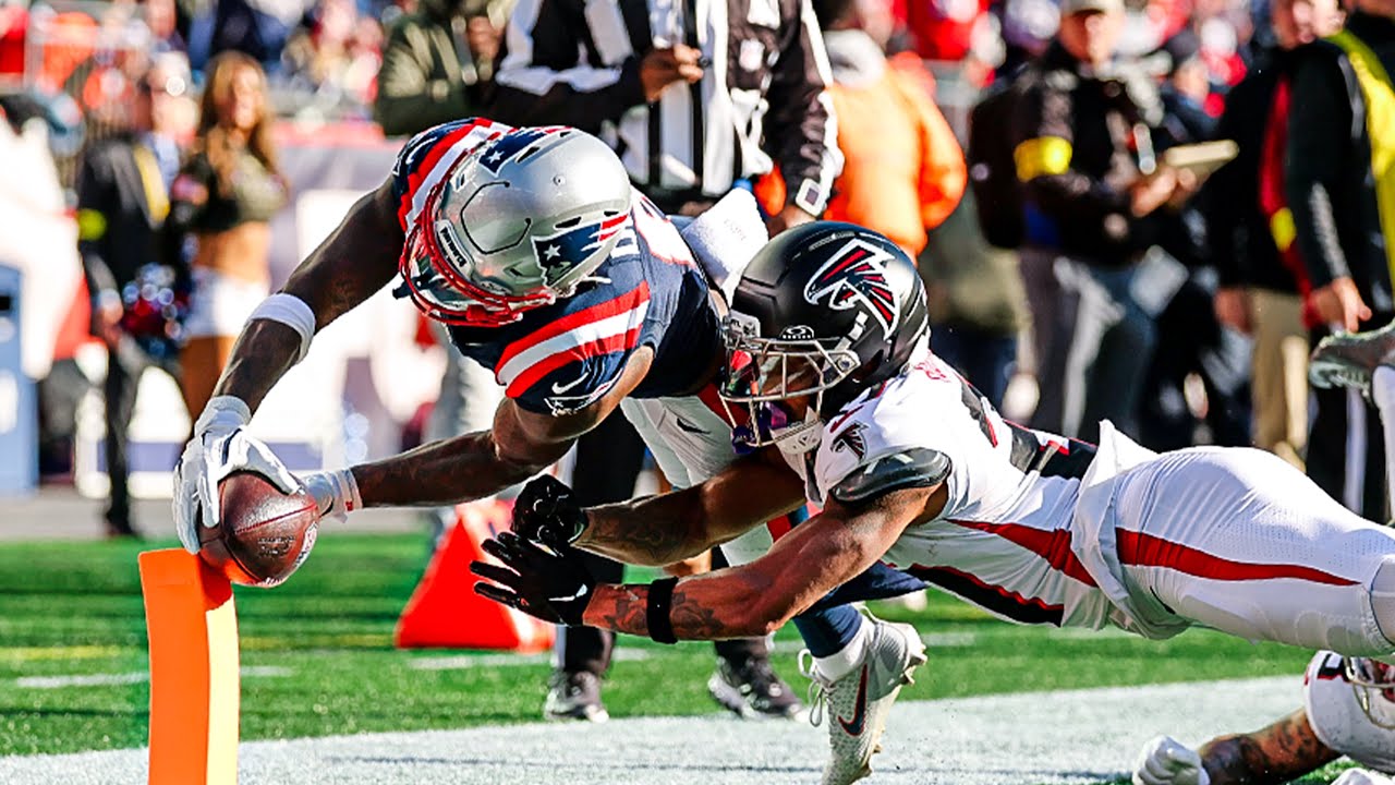 New England Patriots Best Plays in 24-23 Win vs. Falcons | NFL Week 9