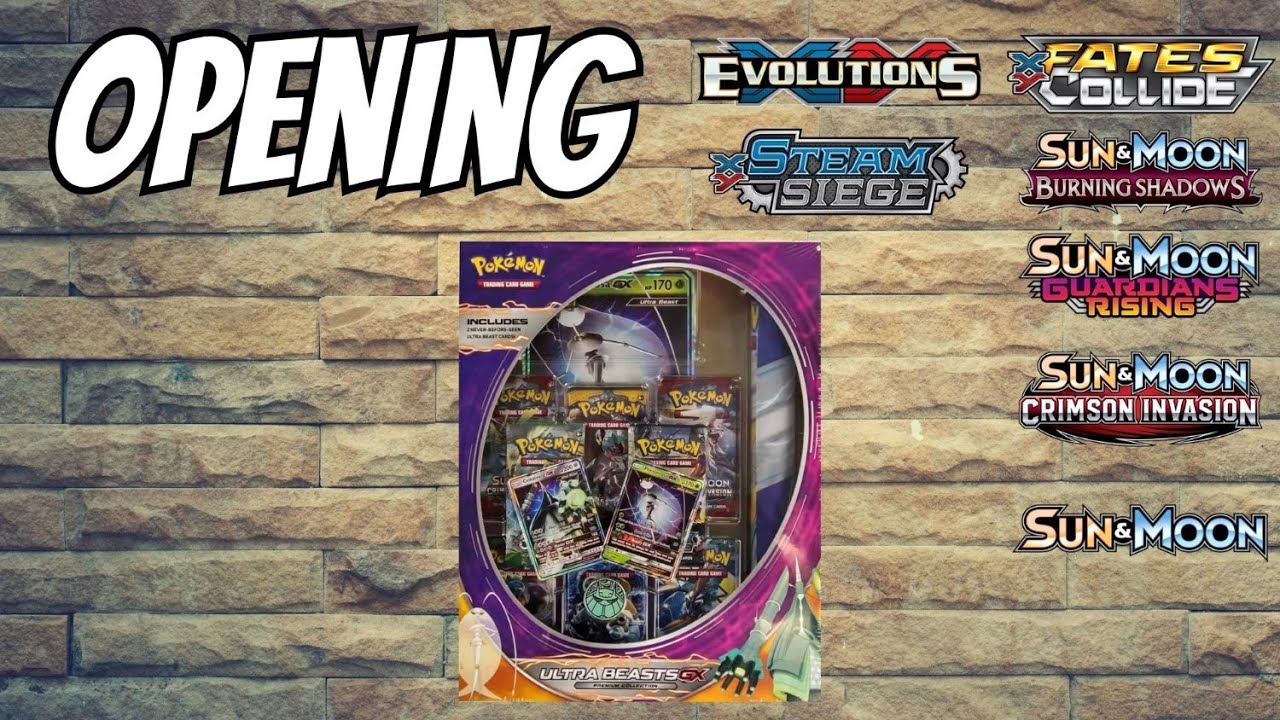 Pokemon ULTRA BEASTS GX Premium Collection OPENING