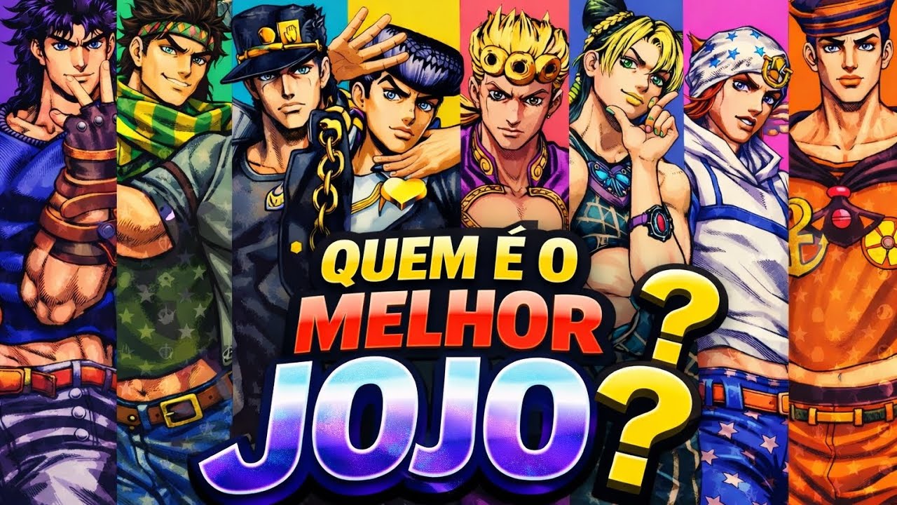 Ranking Definitivo: Os JoJos do Pior ao Melhor na MINHA OPINIÃO 