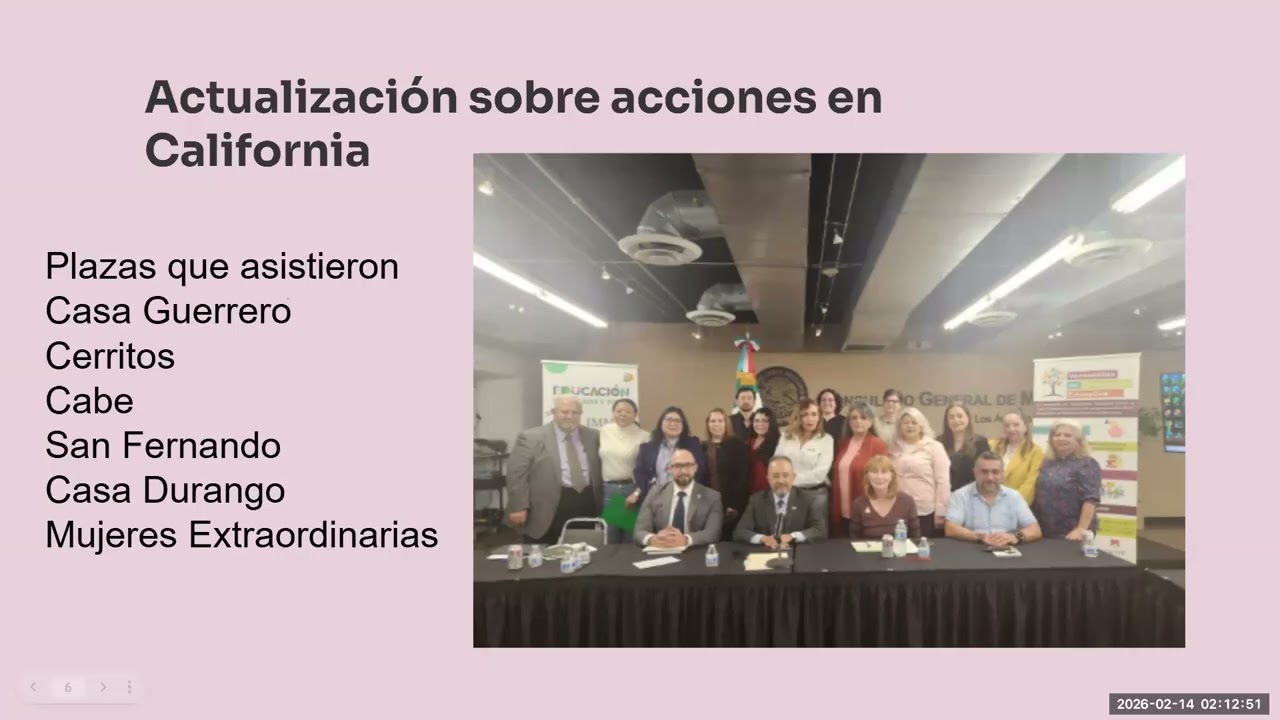 Junta de febrero de 