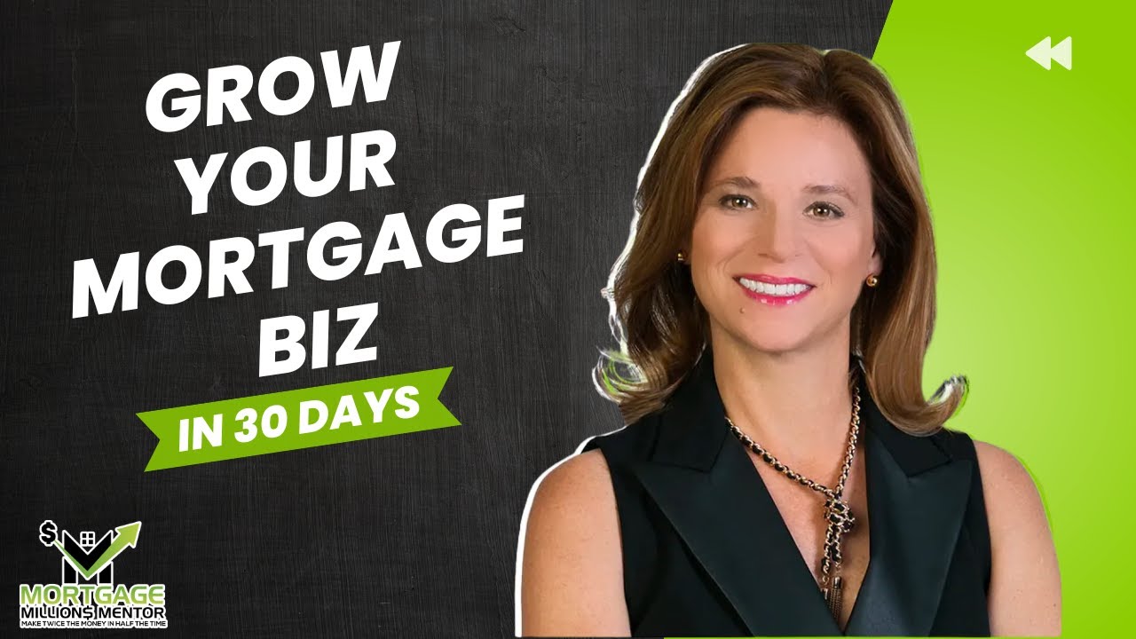 Rebuilding Your Mortgage Business? Here's my best advice! | Mortgage Coach