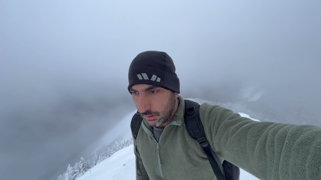 Snowshoeing in Gaspésie Chic-Choc Mountains