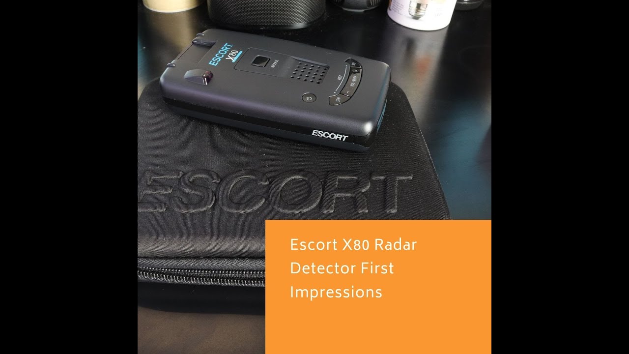 Escort X80 First Impression