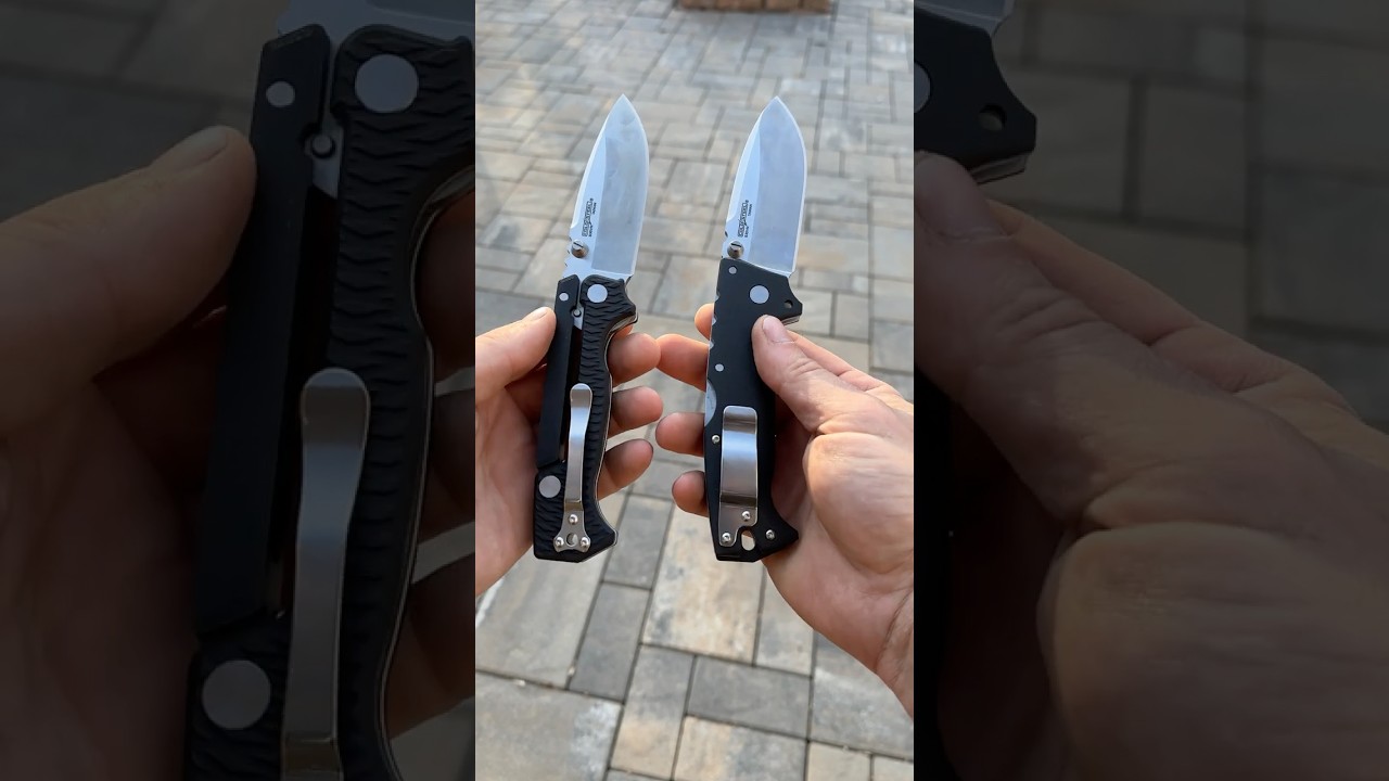 Cold Steel AD10 AD15 Triad vs Scorpion Locks