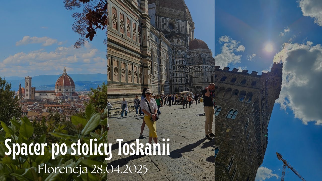 Spacer po stolicy Toskanii - Florencja - trip po Włoszech 🇮🇹 cz. III  || Travel vlog