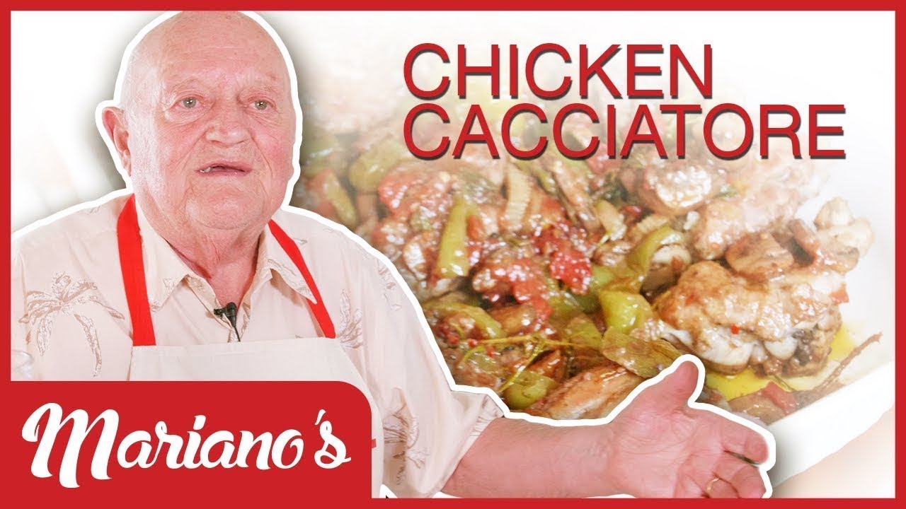 Authentic Italian Chicken Cacciatore Recipe | Mariano's Cooking | S1E6