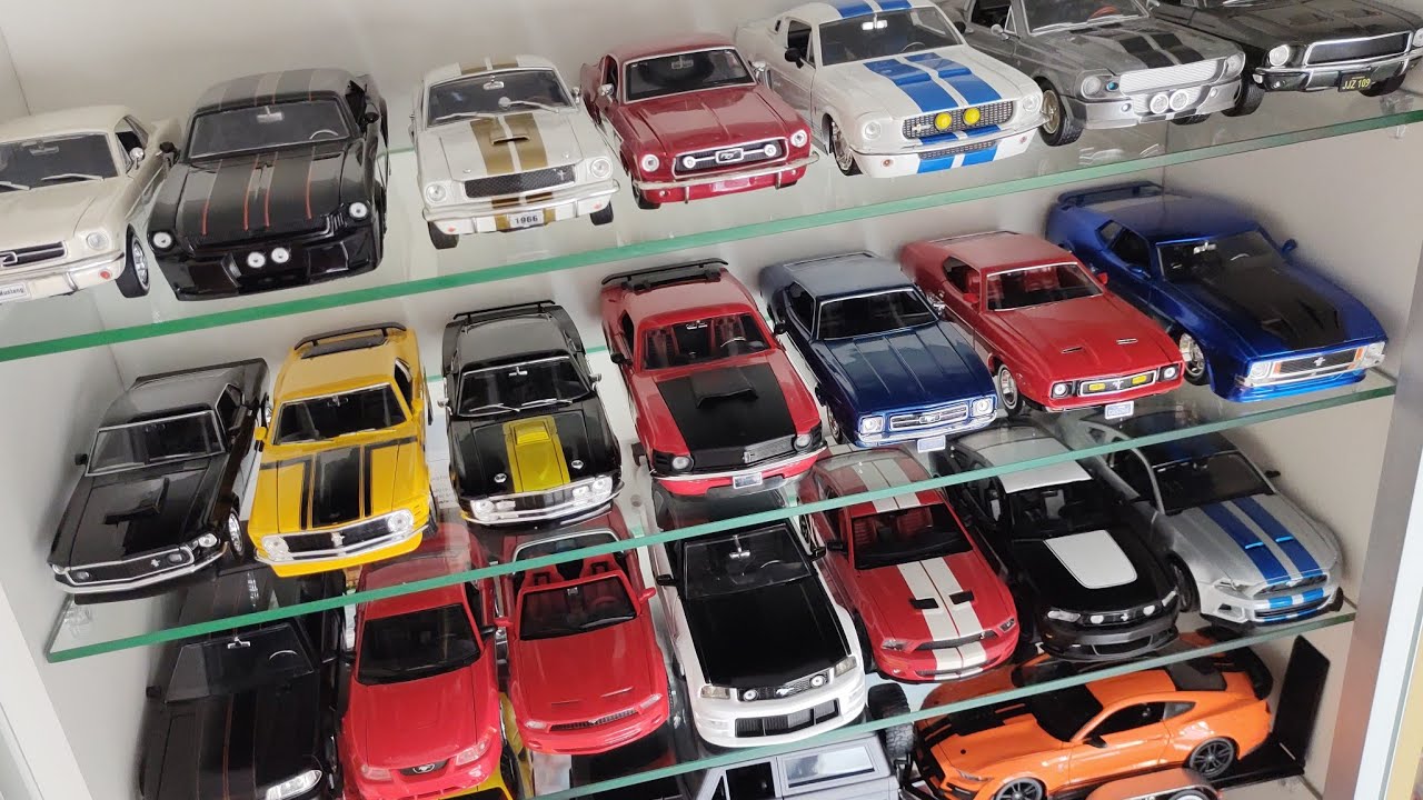 Mi colección definitiva de Ford Mustang en escala 1/24
