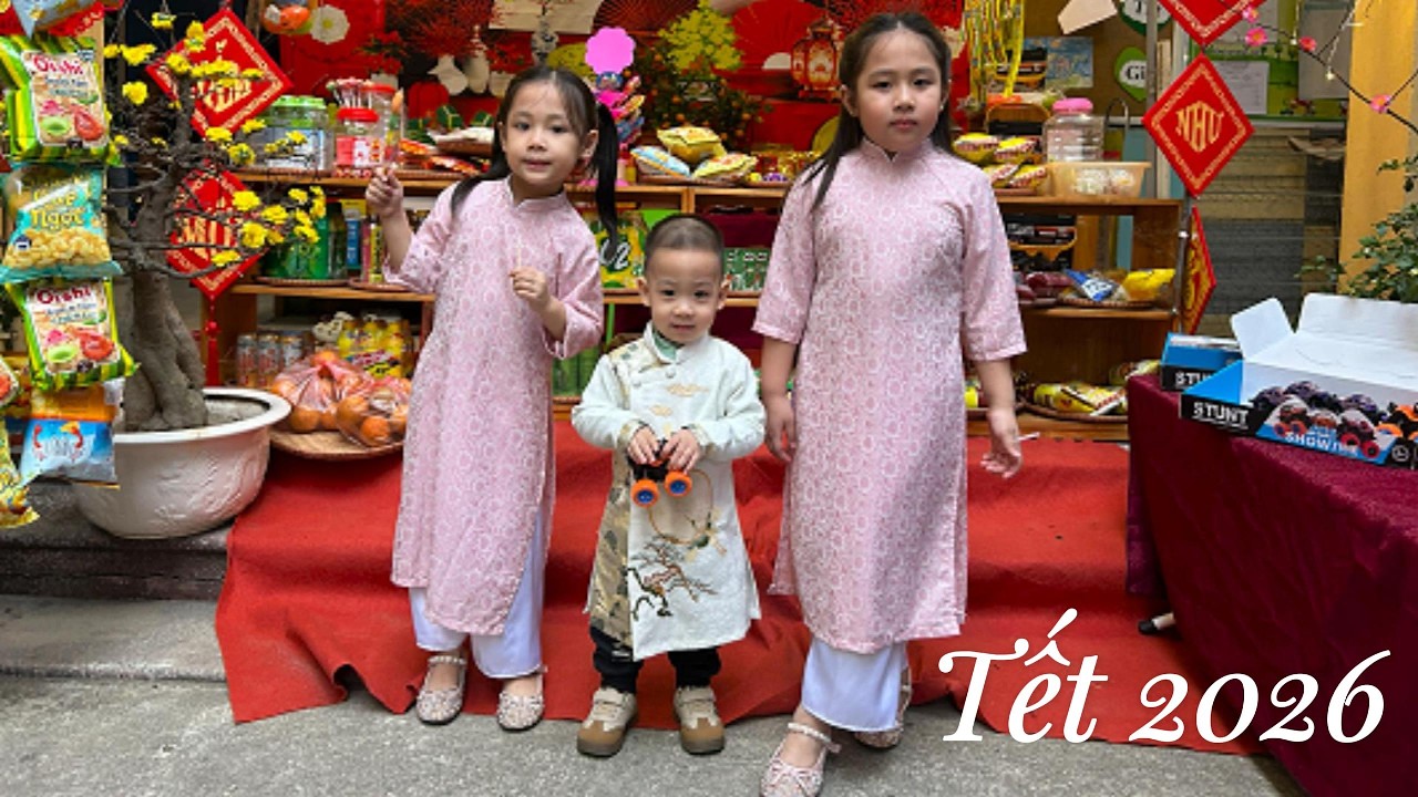 Hội chợ Tết 2026 Trường Mầm Non Thị Trấn Chúc Sơn A