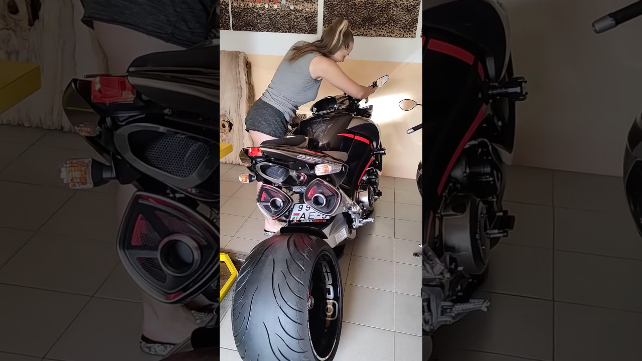 #shorts Exhaust sound Suzuki B-King by DesignVRSC334