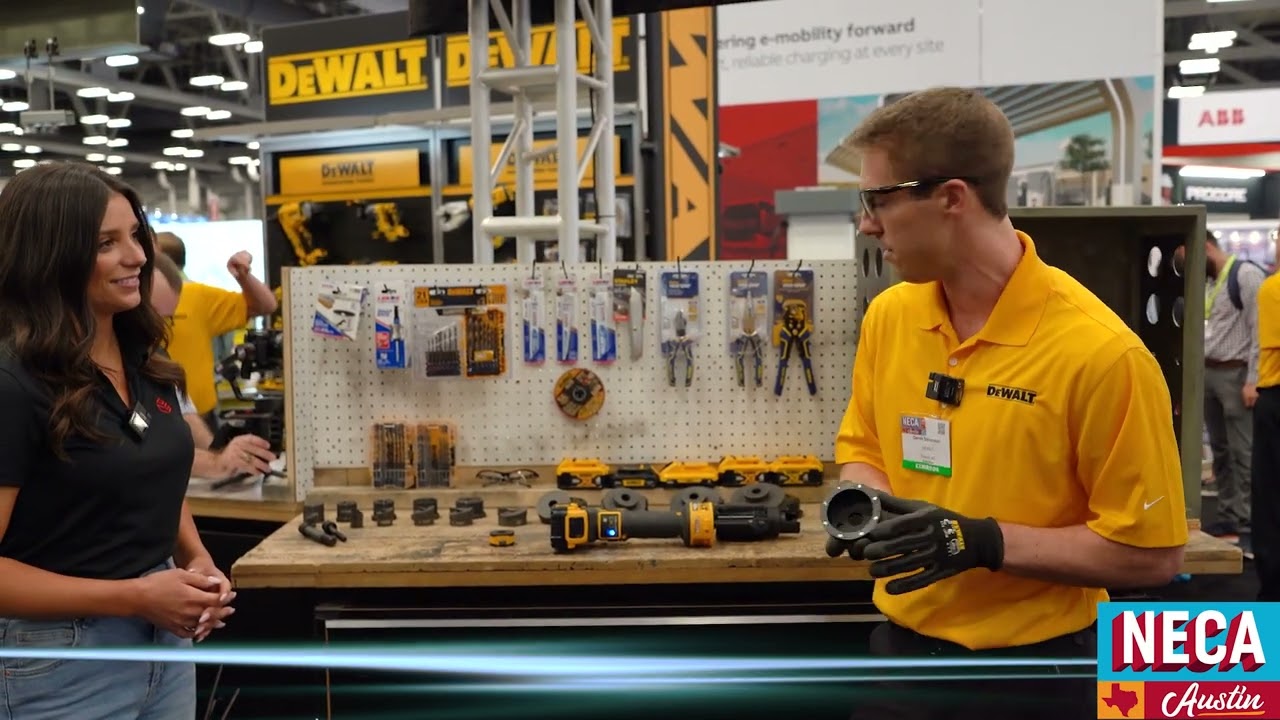 Sneak peek at the new DeWalt knockout tool