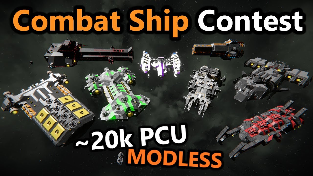 Combat Ships: Space Engineers Build Contest #5
