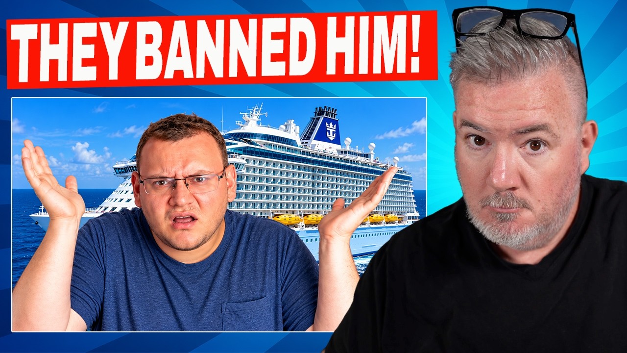 Royal Caribbean запретила ему круизы из-за этого!