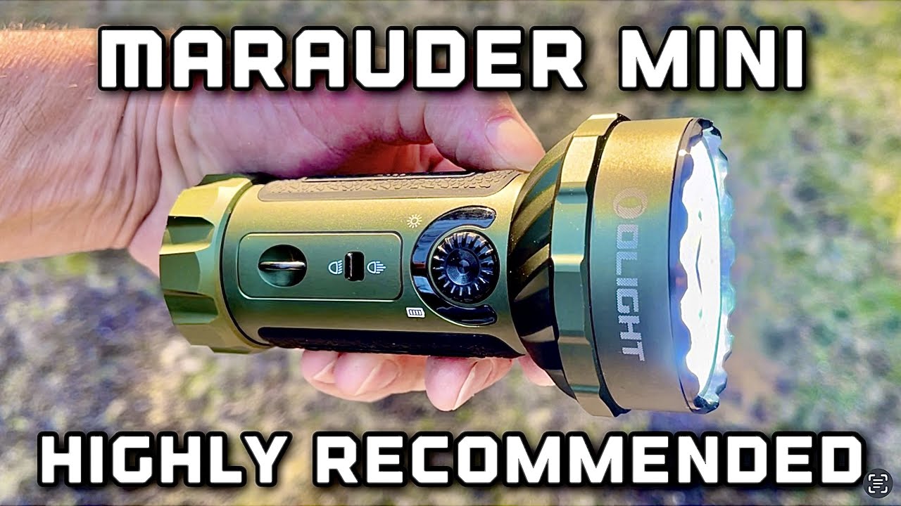 Я настоятельно рекомендую мини-фонарик Olight Marauder в цвете OD Green.