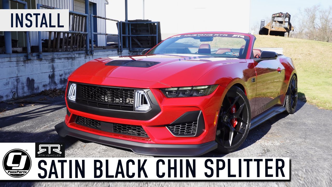 Aggressive S650 Mustang Chin Splitter From RTR!