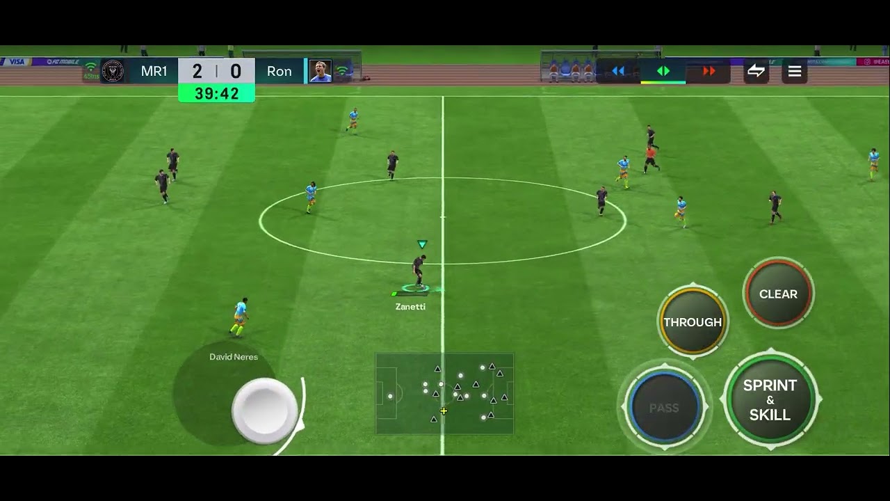 inter maimi vs fc barcelona 🤯the great match #fifa #football #gaming #fifamobile 