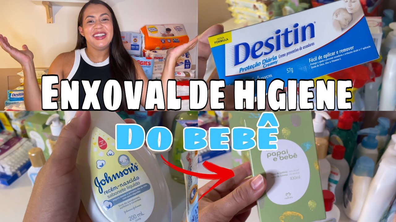 ENXOVAL DE HIGIENE DO BEB&Ecirc; | Tudo que comprei de higiene para o meu beb&ecirc; - COMPRAS DE HIGIENE
