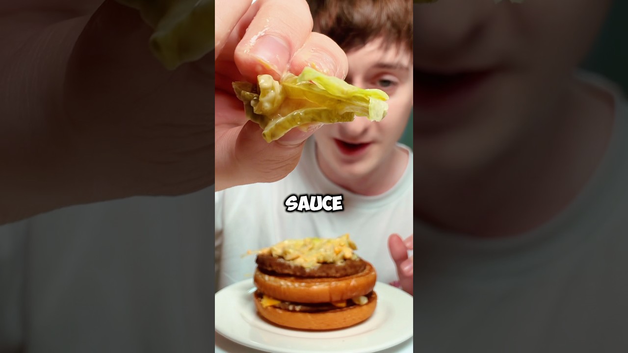 McDonald&rsquo;s Big Mac Food Hack Big Backtivities!