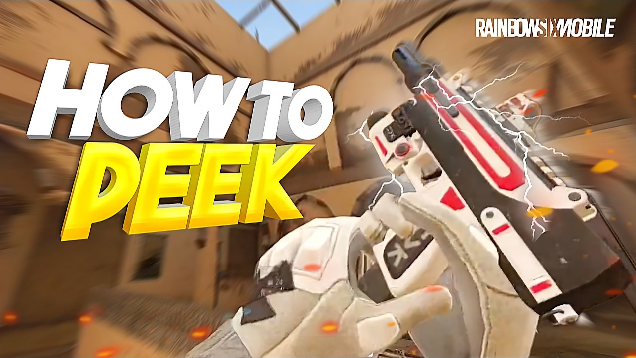 HOW TO QUICK PEEK in Rainbow 6 Mobile ?