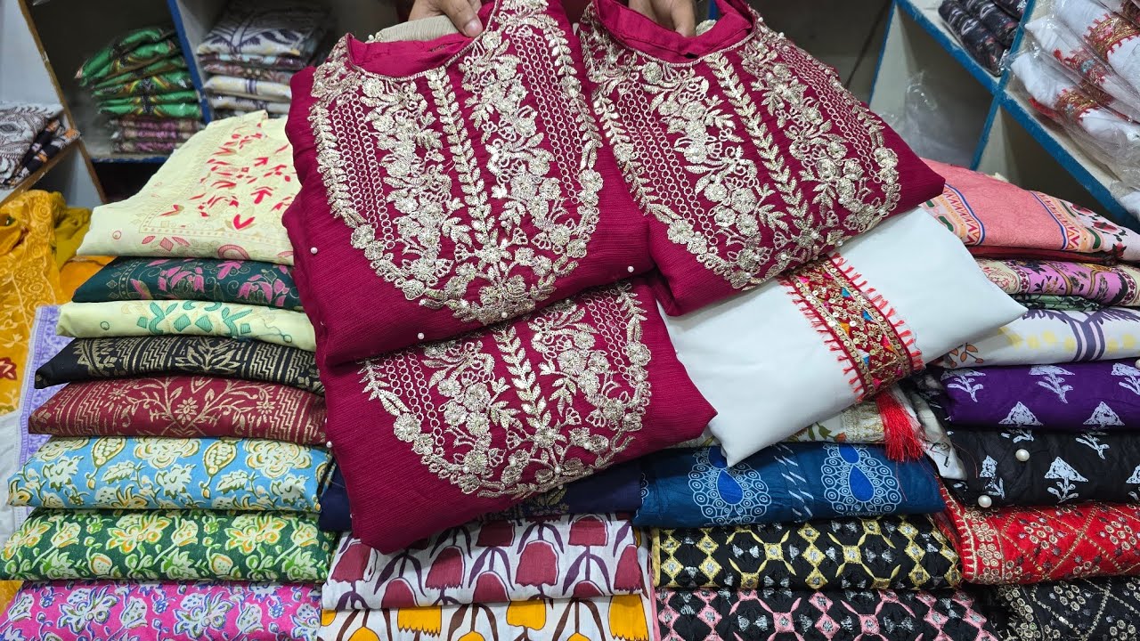 550 টাকায় রেডি জয়পুরি থ্রিপিস, গারারা,অন্তরার ঈদের আগের অফার।readymade cotton collection 