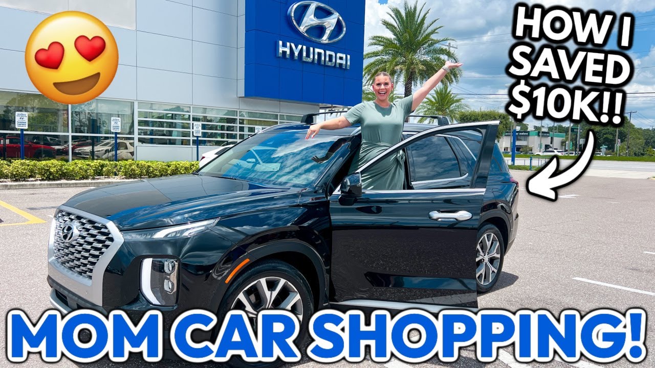BUYING MY DREAM MOM CAR 🚙 How I Saved $10K | - Car Shopping + Negotiating Tips | Hyundai Palisade