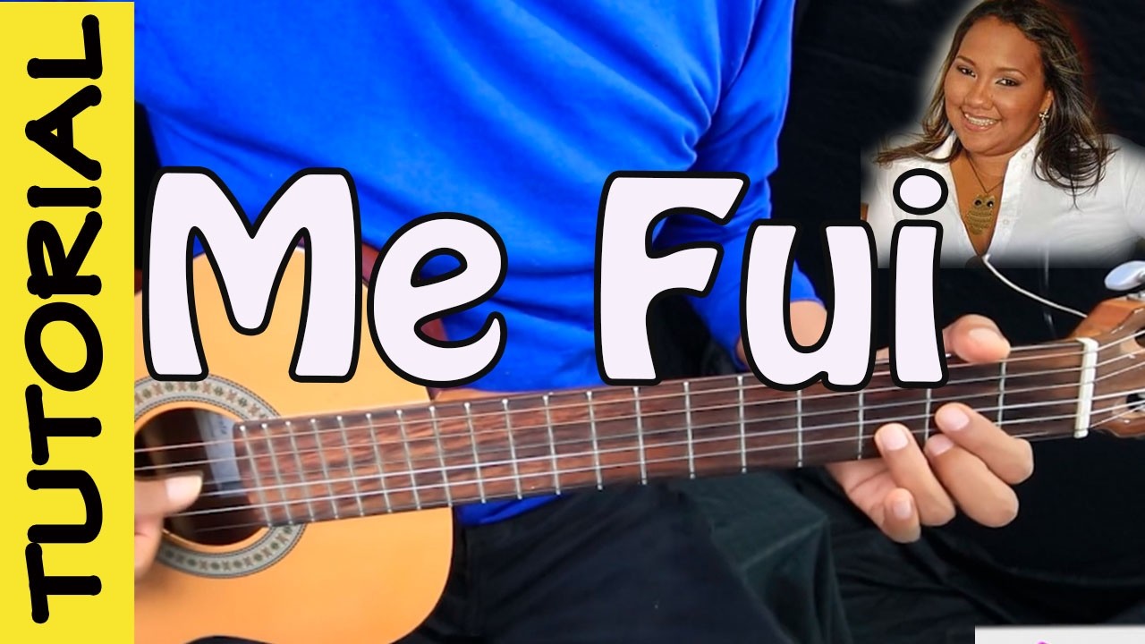 como tocar ME FUI  de Reimar Perdomo en Guitarra.