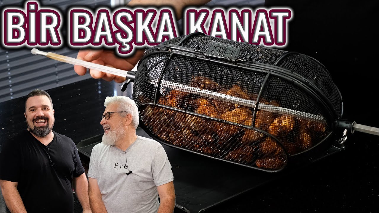 BÖYLESİNİ İLK DEFA YAPTIM !!! (Mangalda Kanat Çevirme/Kavurma Tarifi) (Acılı Kanat Tarifi)