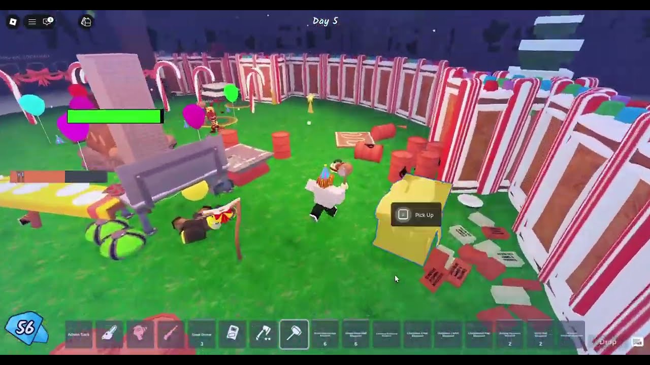 Christmas Party And Many Presents! 99 Nights In The Forest. Roblox Με Πολλά Δώρα!!#gaming #roblox