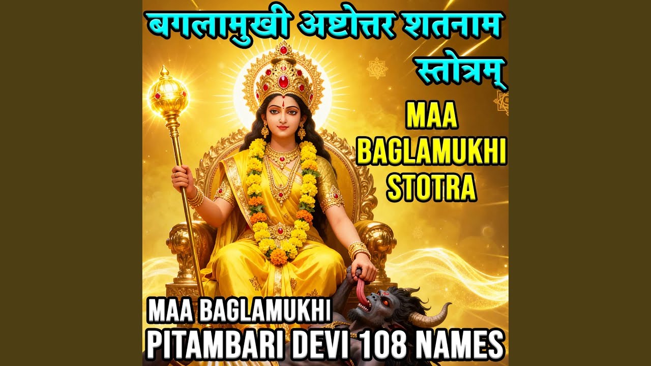 Baglamukhi Ashtottar Shatnam Stotram l Maa Baglamukhi Stotra | Maa Baglamukhi Pitambari Devi...