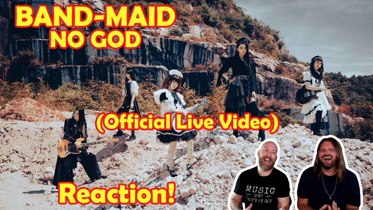 Musicians react to hearing BAND-MAID / NO GOD (Official Live Video) for the first time!
